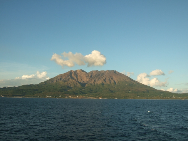 桜島の写真